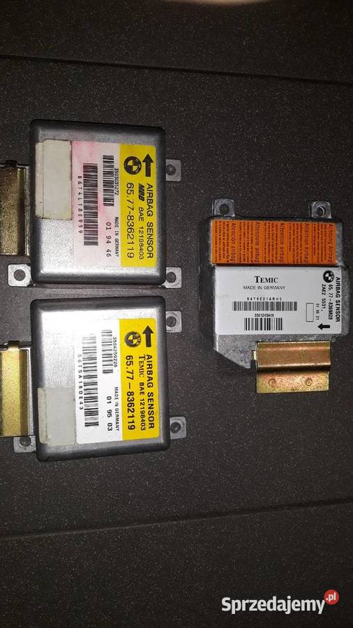 Sterownik Airbag 65778362119 i 8369828 BMW E36