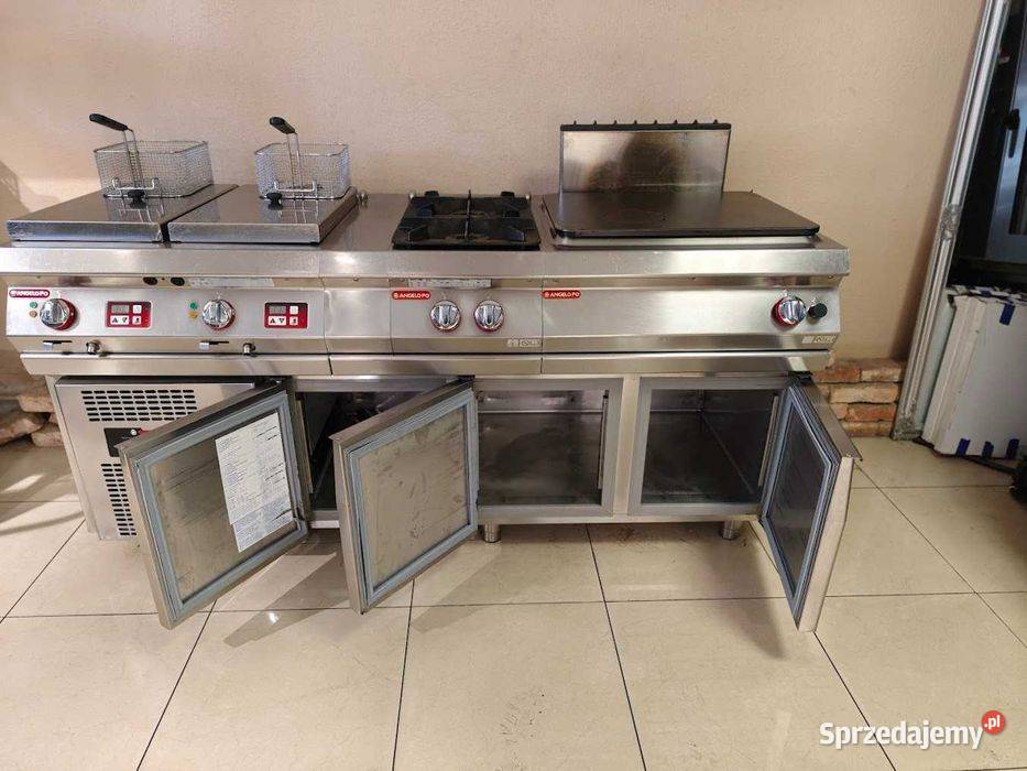 Ciąg gazowy gastronomiczny Angelo chłodnia pod Góra