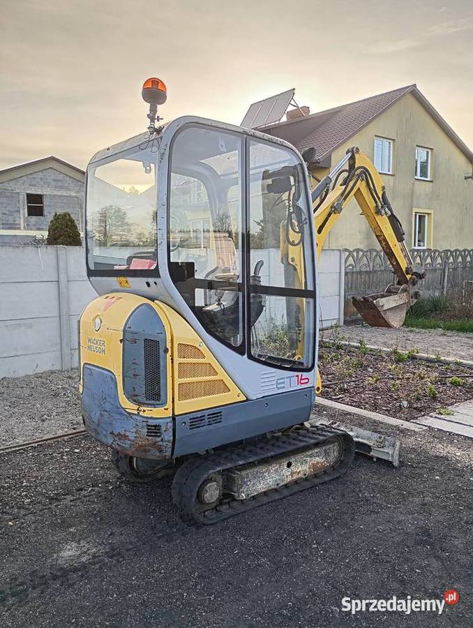 Mini koparka Wacker Neuson ET16 z 2017r Koparki Sędziszów
