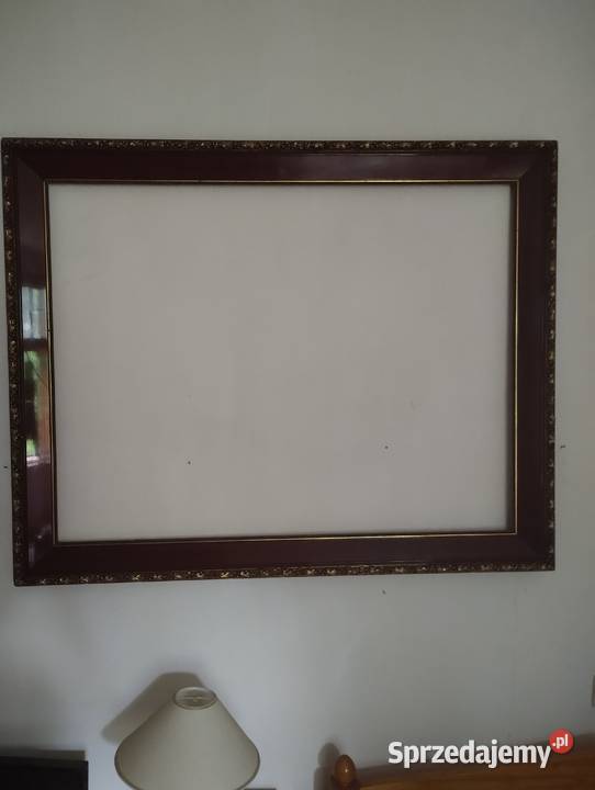 Piękna antyczna rama 120 x 95 Ustroń sprzedam