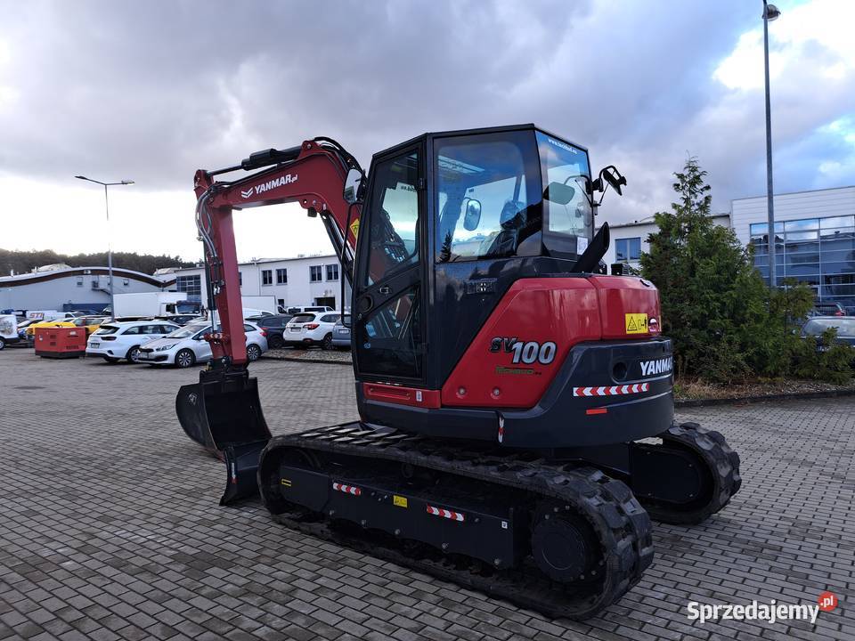 koparka Yanmar SV 1002mocna koparka pokazowa 10 Koparki Zielona Góra