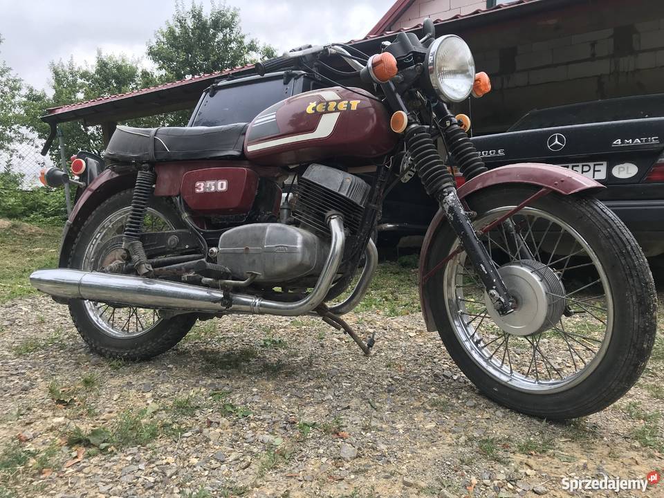 Jawa CZ350 Cezeta 350 turystyczny Motoryzacja