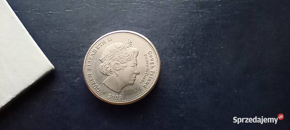 Stare monety 5 pens 2009 Tristan da Cunha podkarpackie Lesko