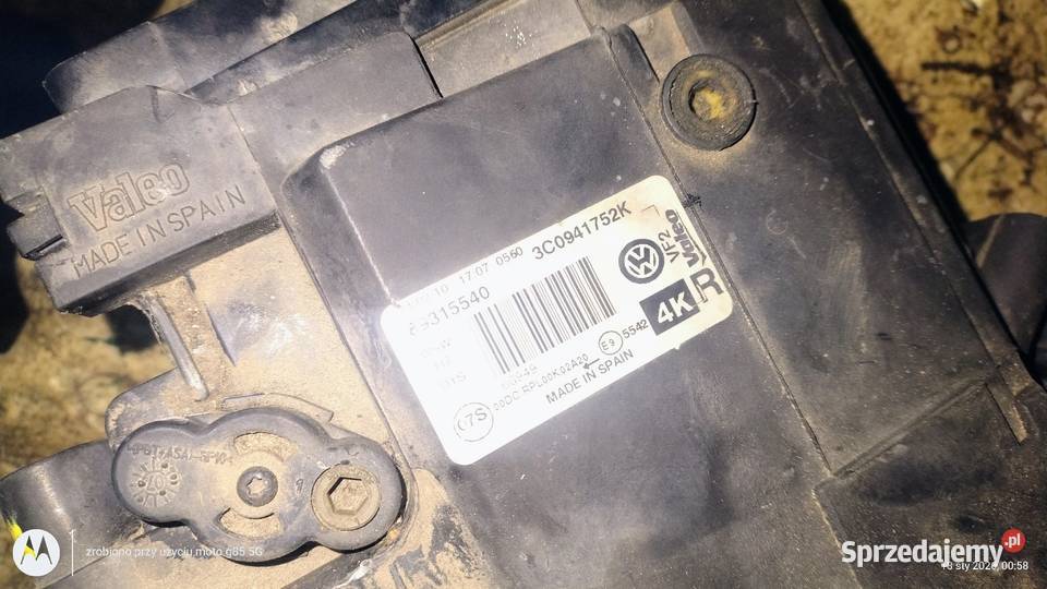 Reflektory przednie biksenon Xenon skrętny dolnośląskie Lubin