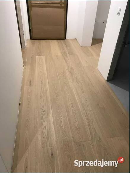 Deska dębowa 14x194x2430 Raw Wood Olej UV Lakier Gdańsk