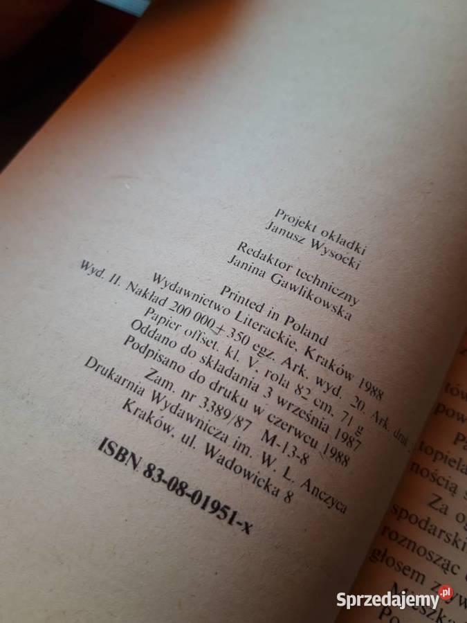 Trędowata Helena Mniszek tom 1 1988 Bielsko-Biała