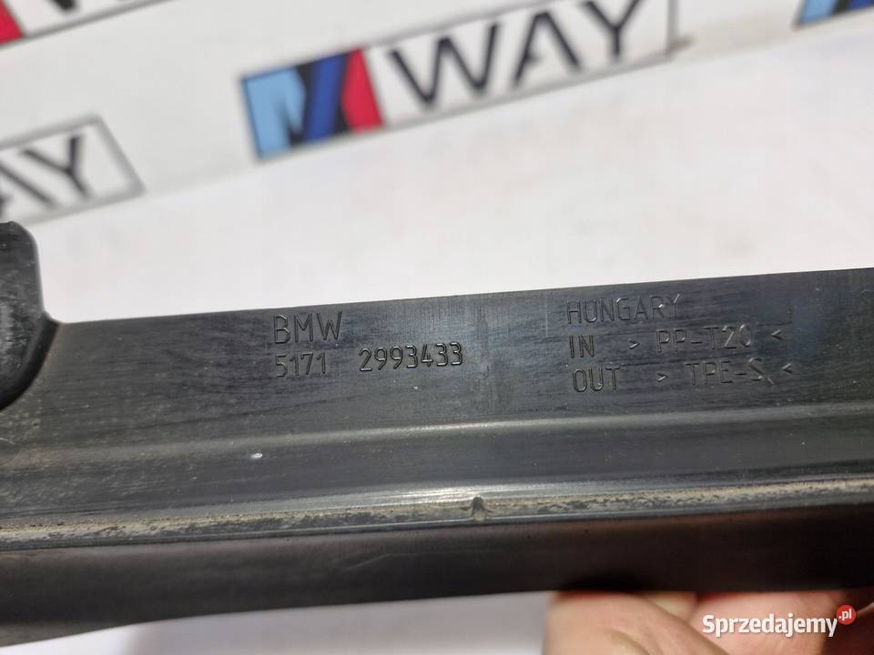 BMW X1 F84 OSŁONA LISTWA PODSZYBIA 2993433