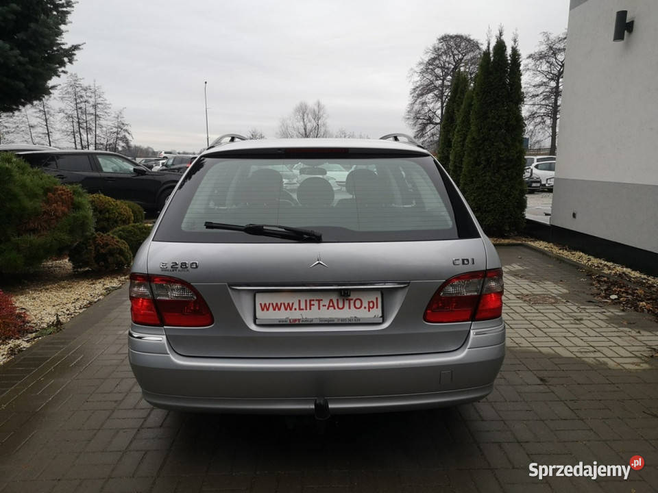 Mercedes E 280 30 V6 CDI190 Klimatronic Tempomat Strzegom