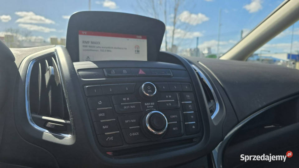Opel Zafira Duża Navi 7 osobowa camera cofania czujnik deszczu Lębork