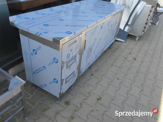 Stół Gastronomiczny Drzwi Suwane Szuflady 2 wielkopolskie Ostrów Wielkopolski