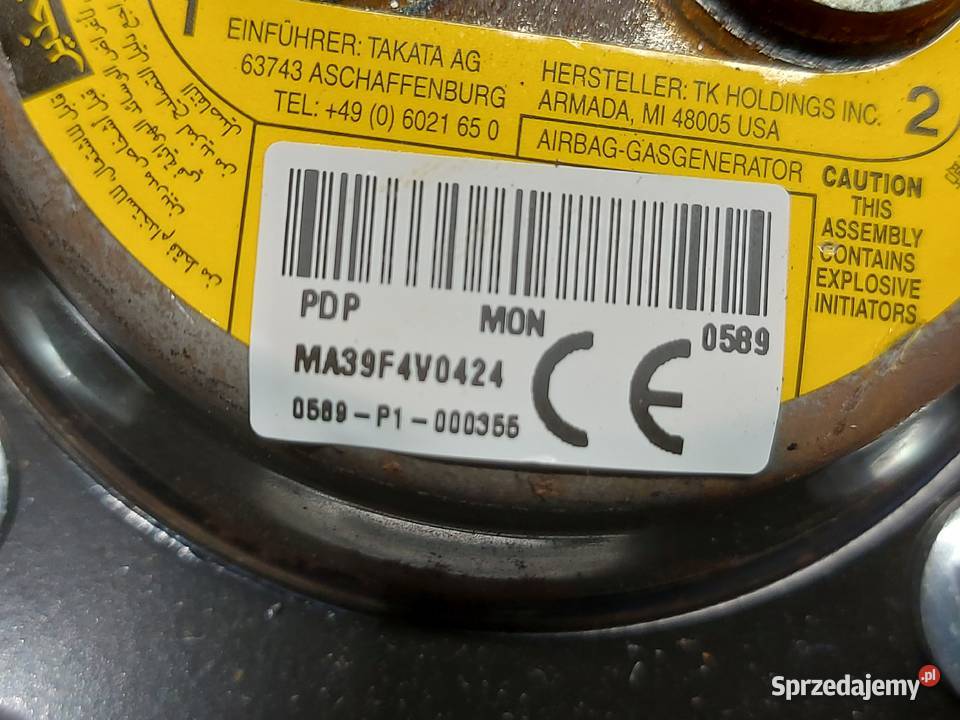 JEEP CHEROKEE V KL 15r AIRBAG pasażera Kielce