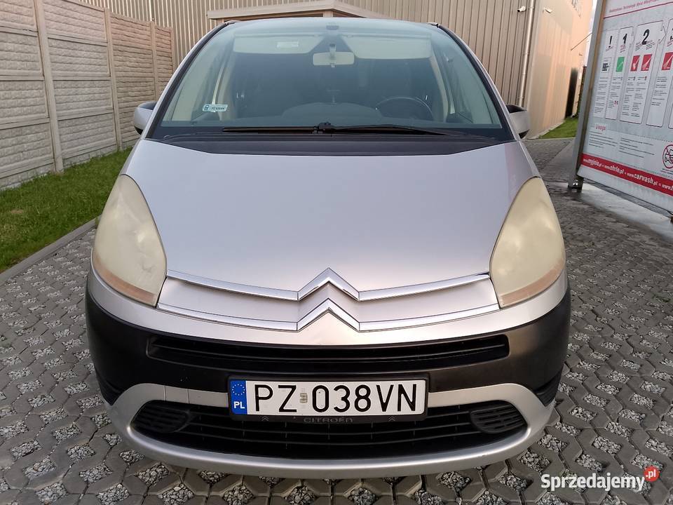 Citroen C4 Grand Picasso AUTOMAT 7 OSOBOWY wspomaganie kierownicy Swarzędz