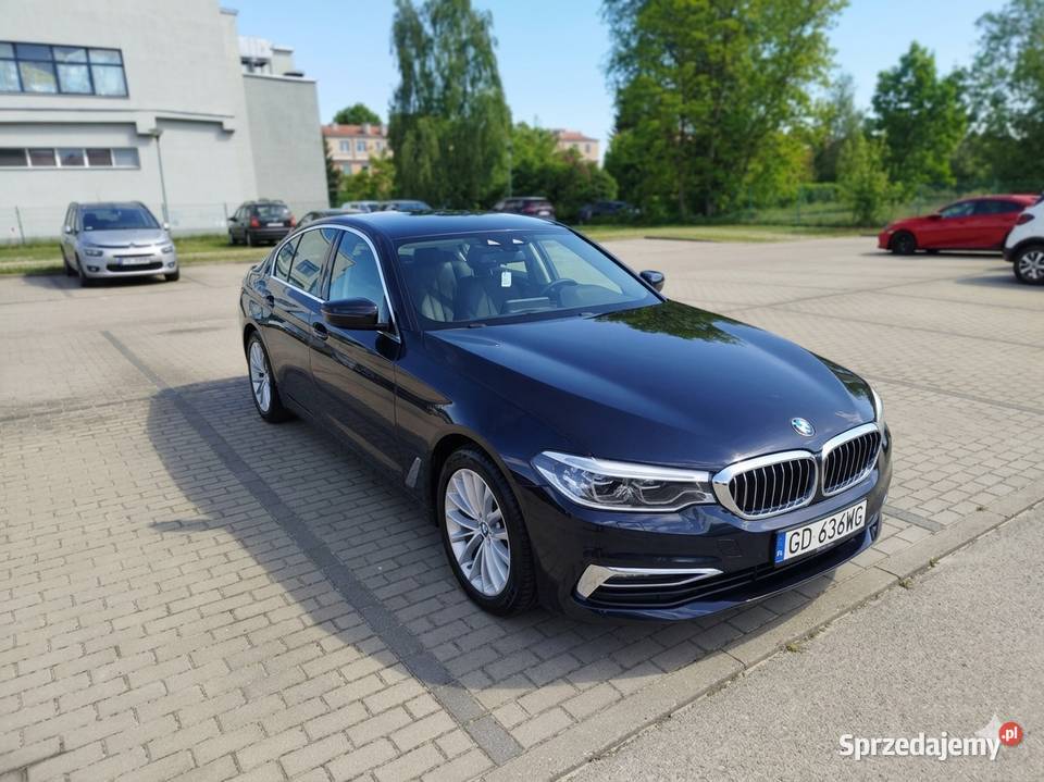 BMW 5 G30 20 d Luxury line radio warmińsko-mazurskie Elbląg
