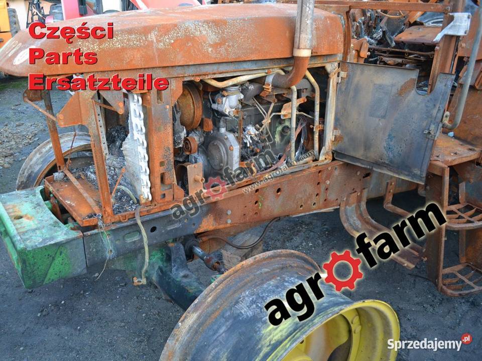 John Deere 6210 części skrzynia biegów silnik