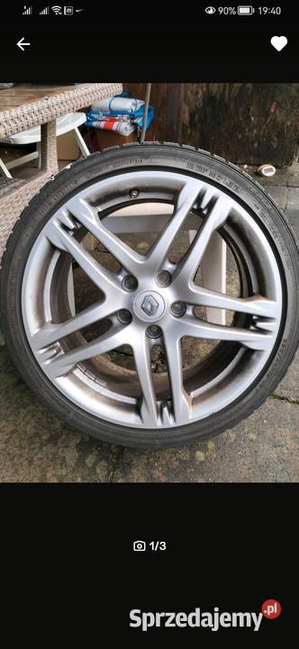 Renault megane RS 18 Sport 5x1143 ET65 Renault OE Opony i felgi Kalisz
