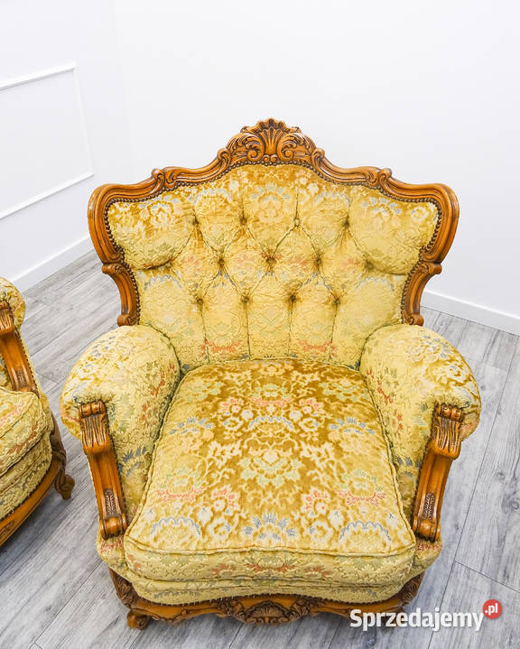 Francuski KOMPLET MEBLI do SALONU Ludwik ZESTAW Kalisz