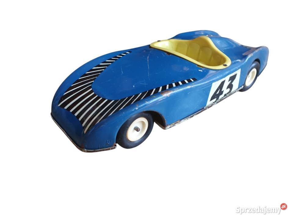 Stara blaszana zabawka samochód wyścigowy Cieszyn sprzedam