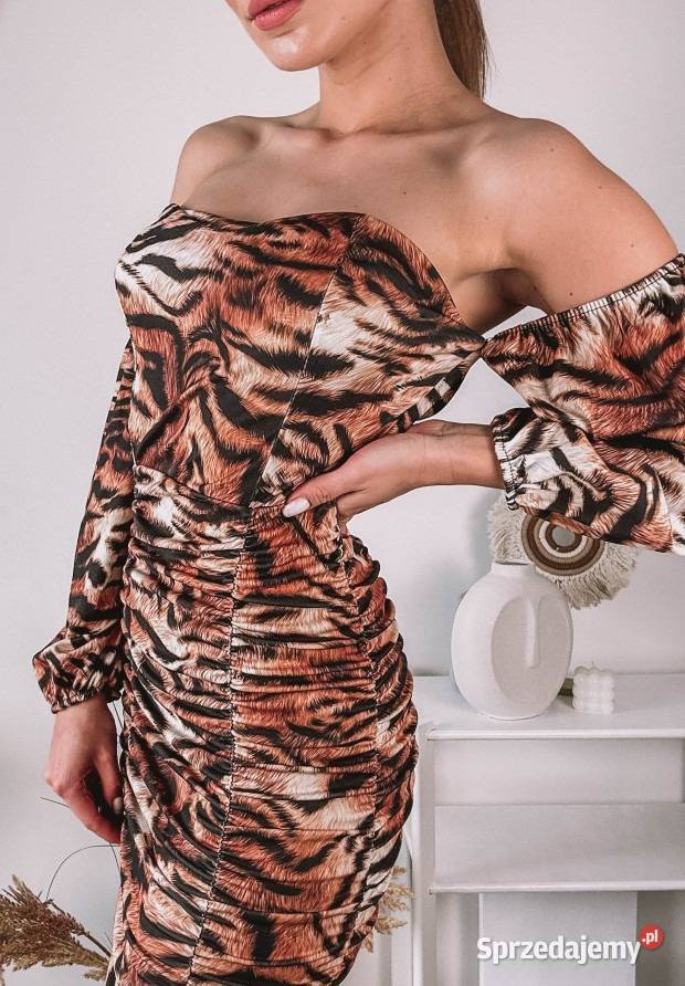 Sukienka Mini Keira W Panterkę Spódnice i sukienki Nowy Kawęczyn