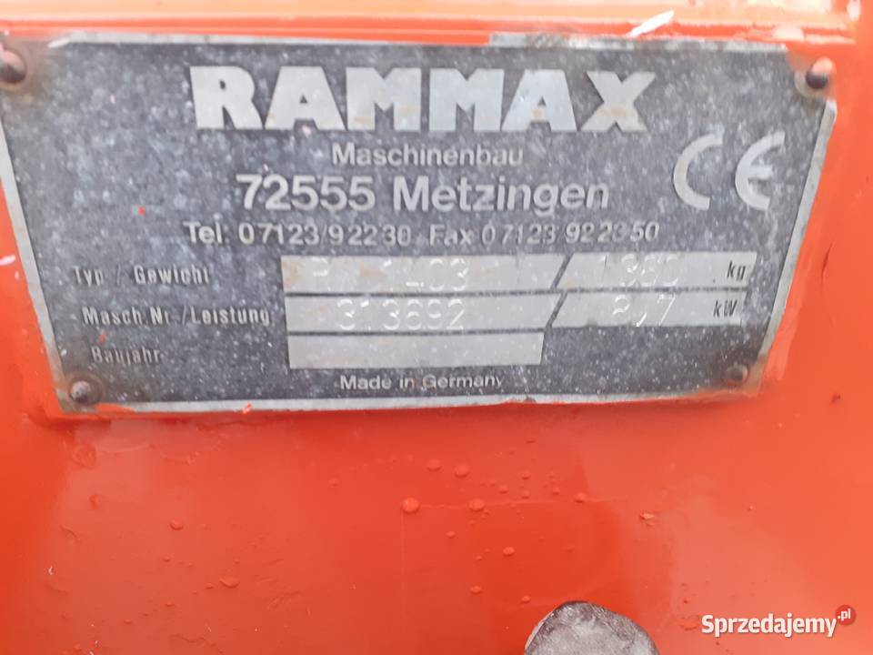 Sprzedam walec ręmmax Kraków