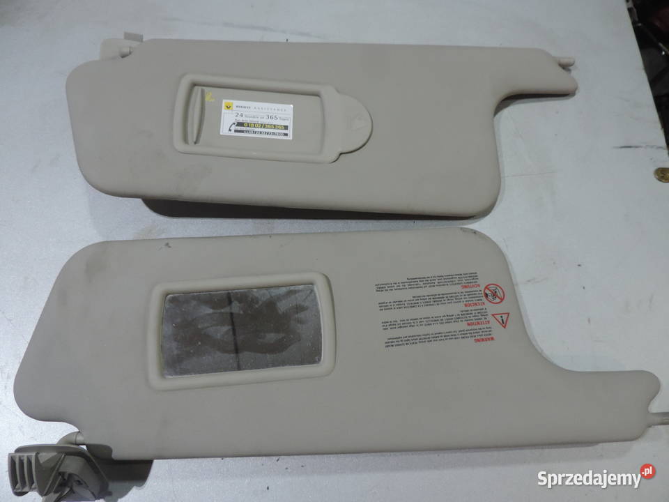 Renault Scenic 2 osłona przeciwsłoneczna osobowe