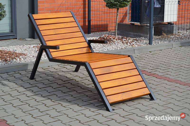 Leżaki miejskie ogrodowey parkowe stalowe małopolskie Tarnów sprzedam