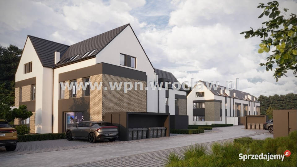 Dom szeregowy Wrocław 1752m2 mieszkalny