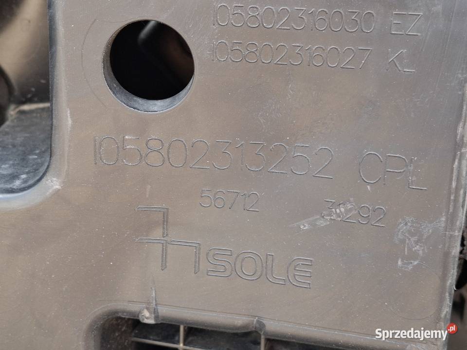 IVECO DAILY LIFT 19 ZDERZAK PRZÓD PRZEDNI Bieleń