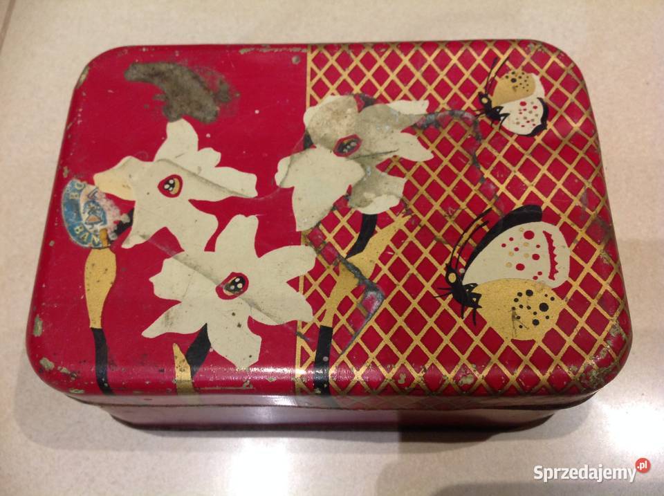 Stara Puszka Metalowa Ciastkach H BAHLSENS Nowa Sól