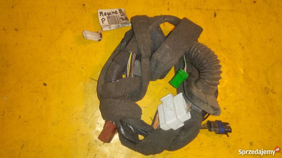 wiązka elektryczna drzwi 3D Renault Megane 2 Piotrków Trybunalski sprzedam