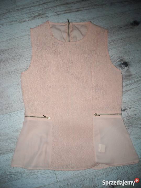 łososiowa bluzka zip s m pomarańczowy Lubartów