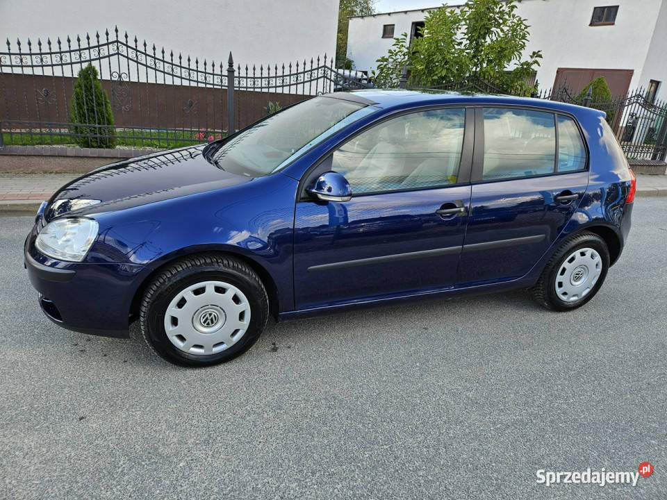 Volkswagen Golf V 20032008 niebieski