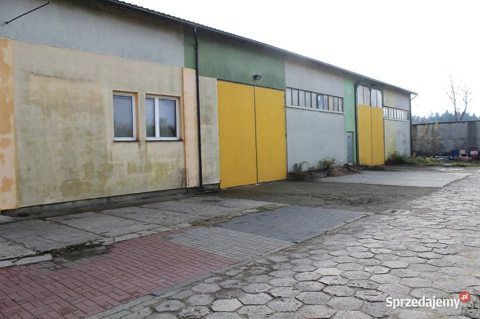 Na sprzedaż hala magazynowa usługowa w Piszu Pisz