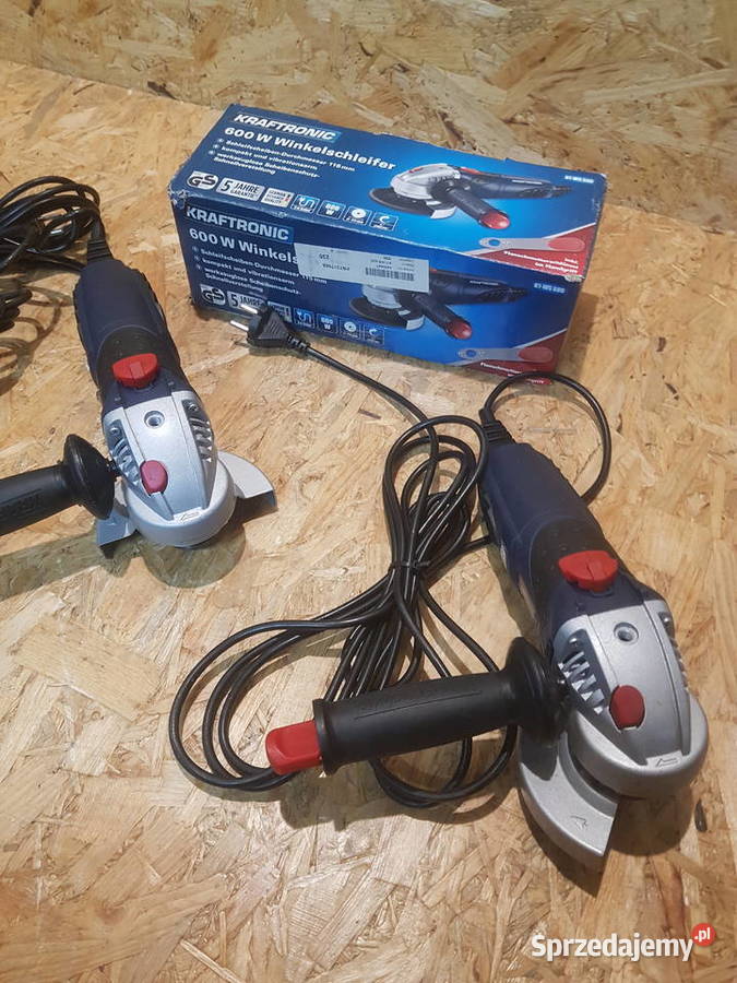 SZLIFIERKA KĄTOWA KRAFTRONIC KTWS 115 600 Wat Głogowa