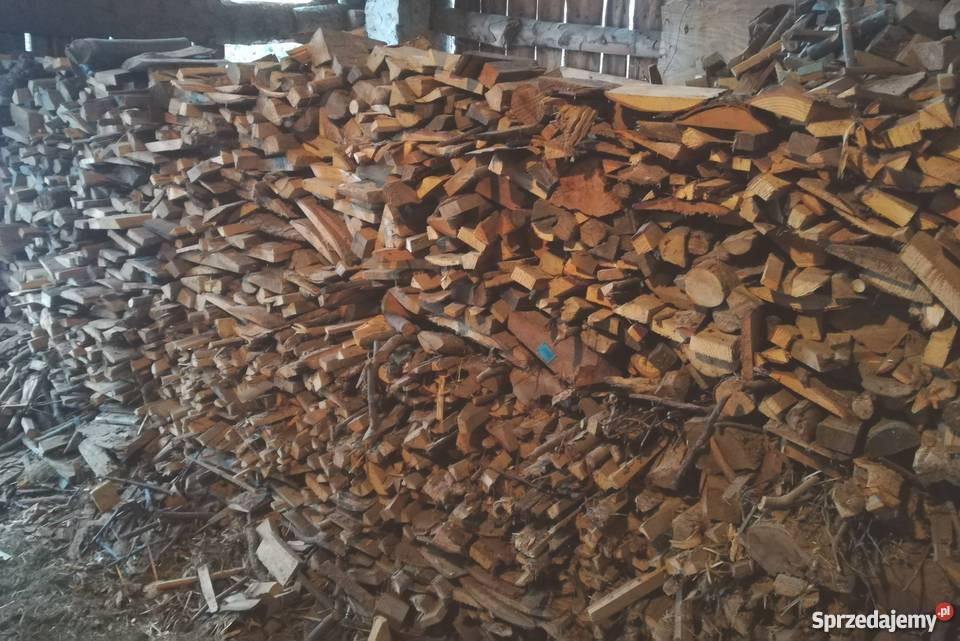 DREWNO Opałowe mieszane SUCHE pod dachem Okazja Dom i Ogród Brzostek