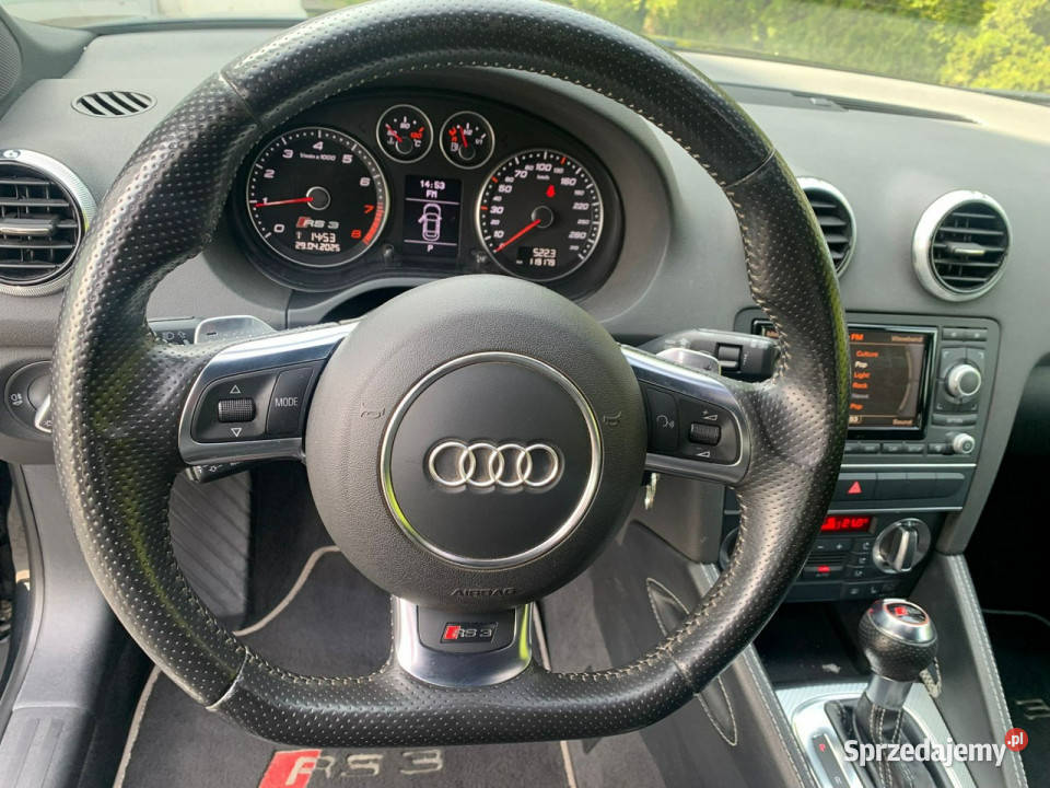 Audi RS3 STronic Bose Skóra Zarejestrowany 8PA napęd 4x4 Baranowo