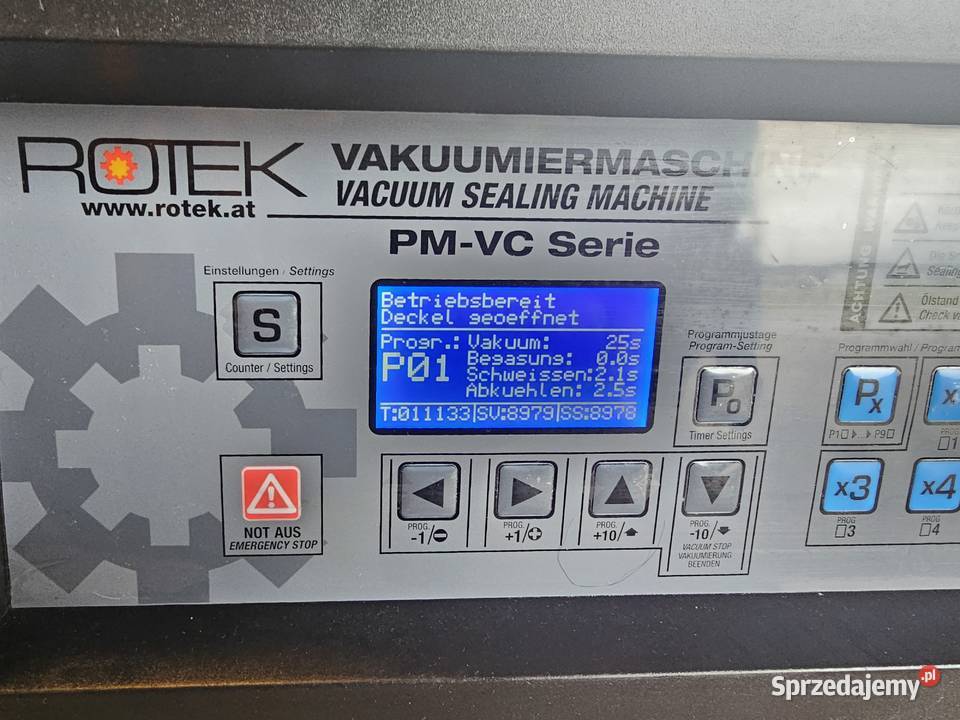 Pakowarka próżniowa ROTEK PMVM 230V Toruń
