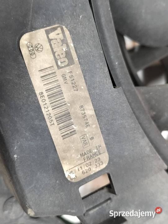 WENTYLATOR CHŁODNICY 19 TDI 8E0121205T Audi A4 Rok produkcji 2003 świętokrzyskie