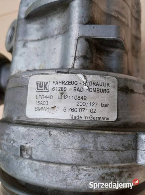 Pompa Wspomagania Dynamic Drive N73 V12 BMW E65 Pompy wspomagania Układ kierowniczy Grzywna