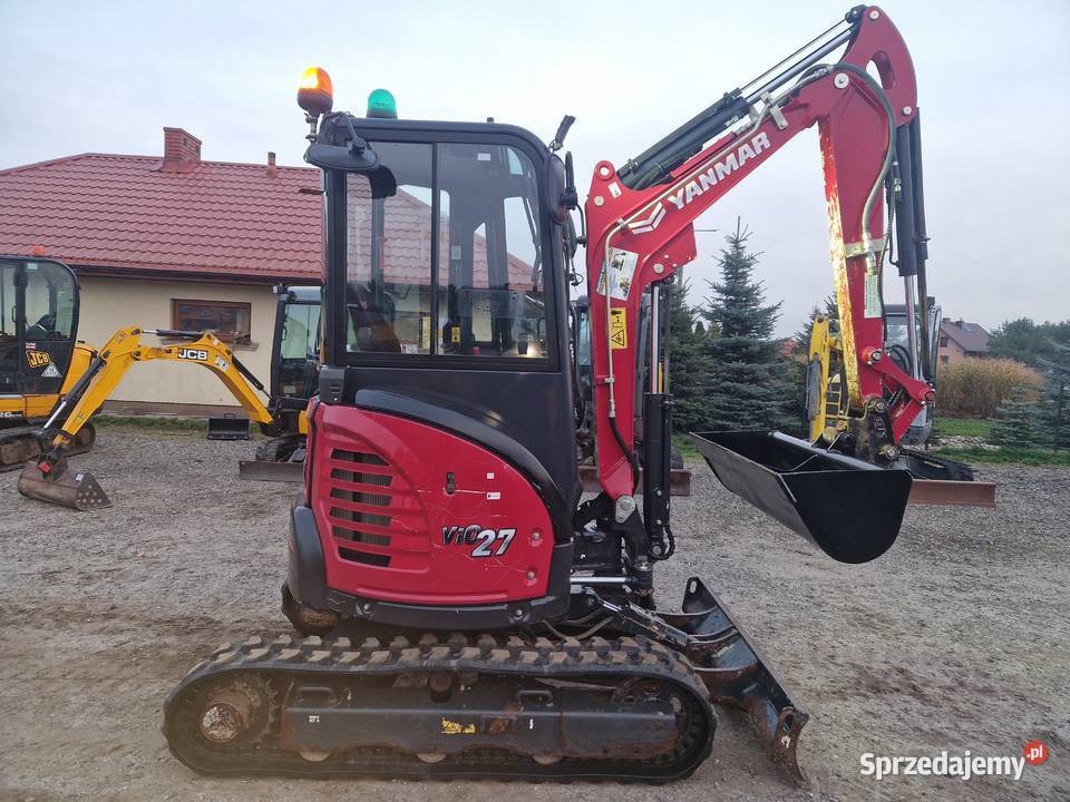 Minikoparka Yanmar Vio 27 2022r hydrauliczne Koparki
