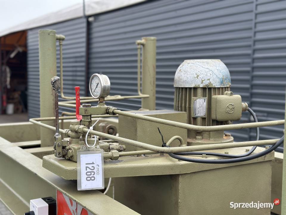 Prasa półkowa hydrauliczna BAIONI 2500x1200 mm Łabuńki Pierwsze