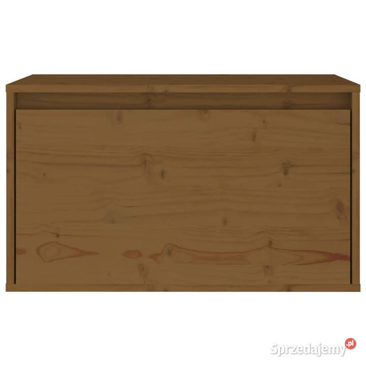 Szafka ścienna miodowy brąz 60x30x35 lite drewno Półki Warszawa