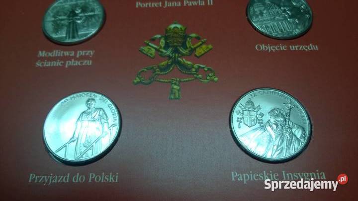 monety Blister ZESTAW MONET 1 LIRA mazowieckie Warszawa