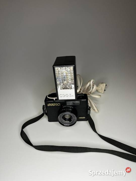 Aparat fotograficzny FED50 z lampą błyskową 3 Namysłów