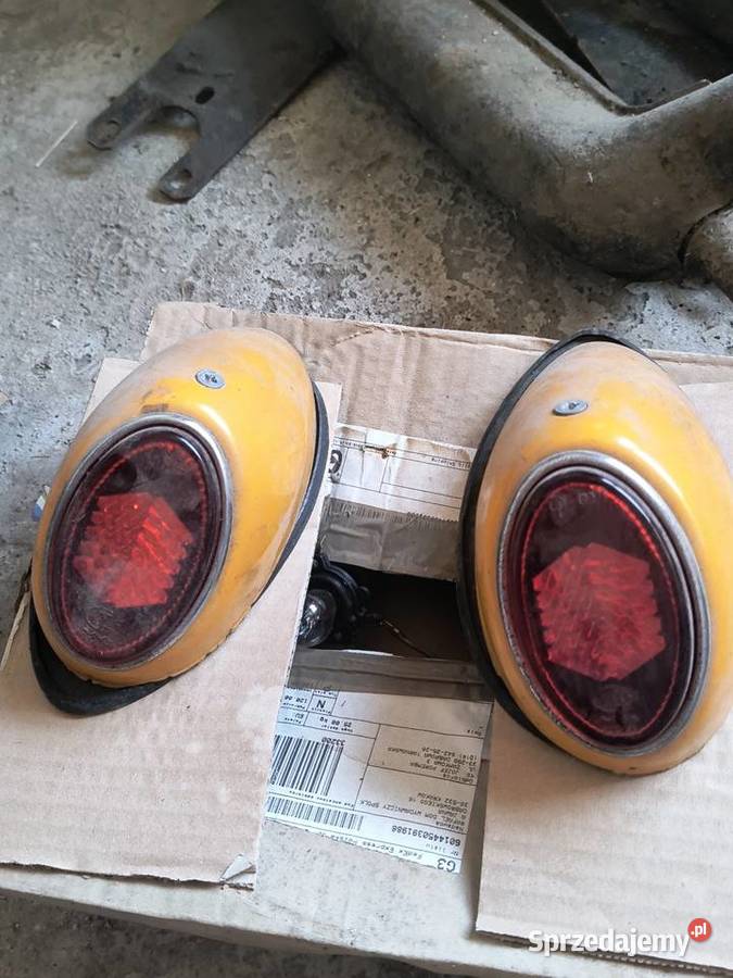 Volkswagen VW Garbus oval lampy tylne szklane osobowe Żabno