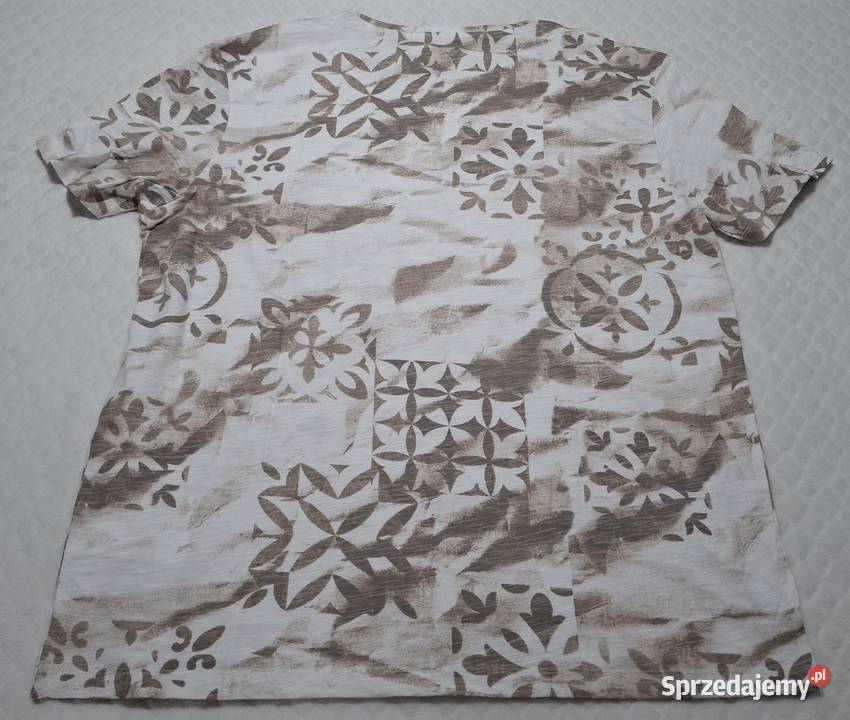 Koszulka krótki rękaw Tshirt Reserved XXL biała Czeladź