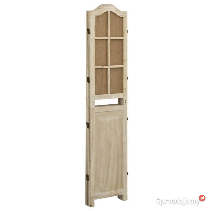 Parawan 4panelowy brązowy 140x165 tkanina Warszawa sprzedam