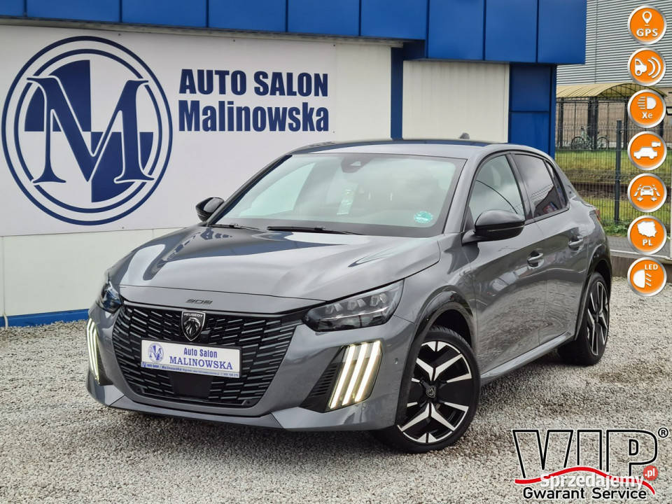 Peugeot 208 GT Navi 2xKamera Full Led Półskóry gniazdo AUX Wągrowiec