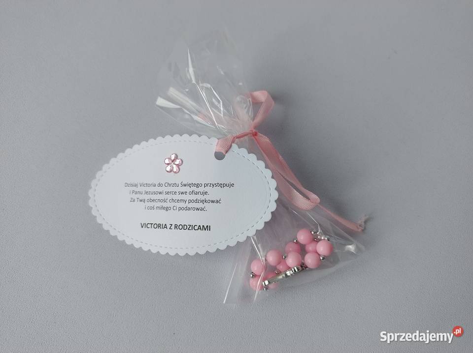 Podziękowania Chrzest Różaniec Róż M2 Poznań