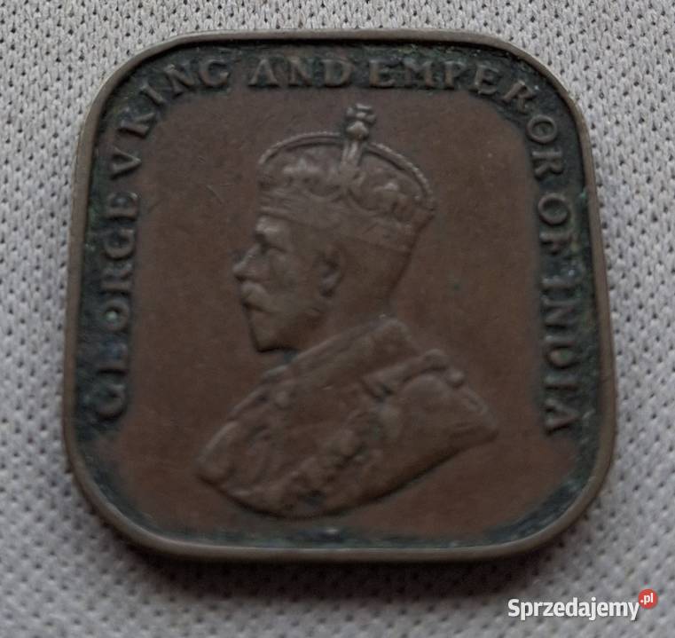 STRAITS SETTLEMENTS1 CENT1920 r Legionowo