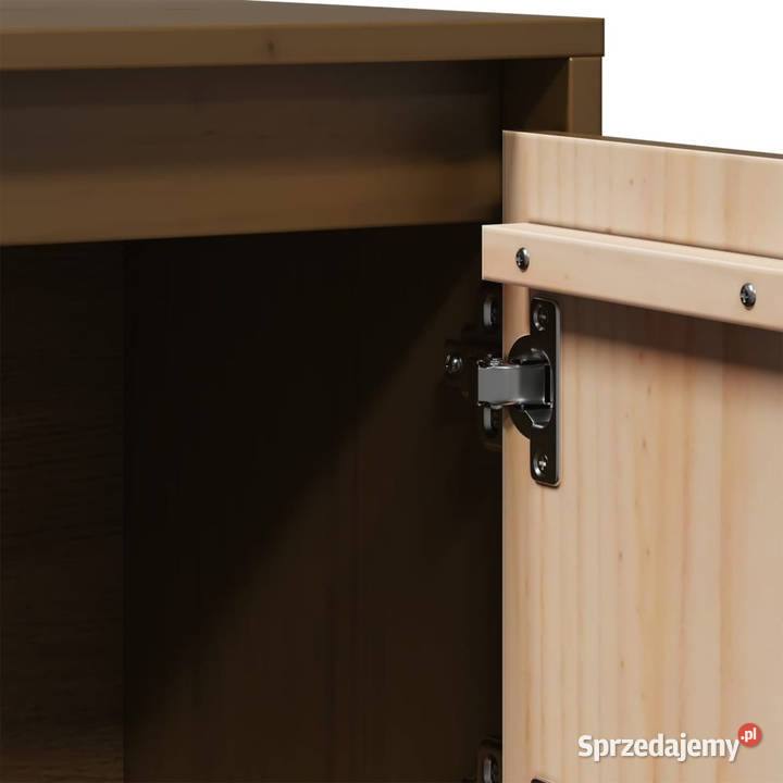 Szafka miodowy brąz 74x35x117 lite drewno Warszawa